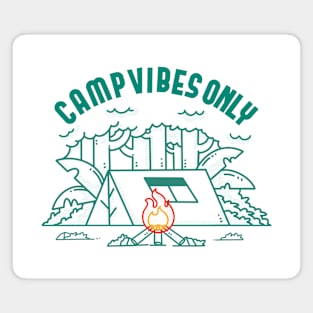 Camp Vibes Only Magnet